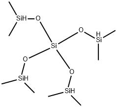 テトラキス(ジメチルシリルオキシ)シラン 化学構造式