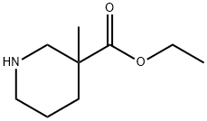 Ethyl 3-methylpiperidine-3-carboxylate Structure