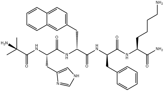 [14C]イパモレリン 化学構造式