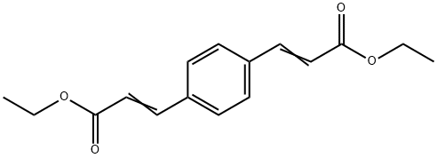 1,4-PHENYLENEDIACRYLIC ACID DIETHYL ESTER Structure