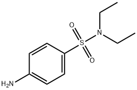 4-AMINO-N,N-DIETHYL-BENZENESULFONAMIDE Struktur