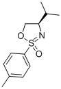 (2R,4R)-(+)-4,5-二氢-4-异丙基-2-(对甲苯基)-1,2Λ4,3-噁噻唑 2-氧化物 结构式