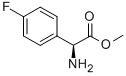 2-氨基-2-(4-氟苯基)乙酸-(S)-甲酯 结构式
