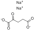 ALPHA-KETOGLUTARIC ACID MONOSODIUM SALT Structure