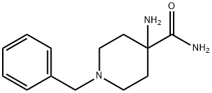N-BENZYL-4-AMINO-PIPERIDINE-4-CARBOXAMIDE Structure
