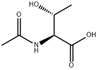 乙酰基-L-苏氨酸,17093-74-2,结构式