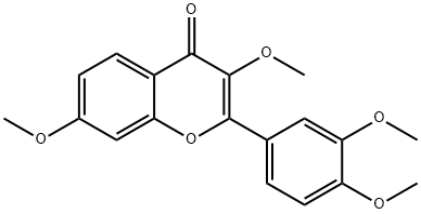 3,3',4',7-Tetramethoxyflavone Structure