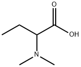 Butanoic acid, 2-(dimethylamino)- (9CI) Structure