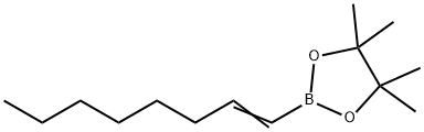 TRANS-4,4,5,5-TETRAMETHYL-2-OCT-1-ENYL-1,3,2-DIOXABOROLANE Structure