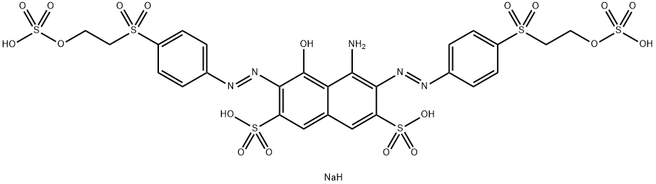 Tetranatrium-4-amino-5-hydroxy-3,6-bis[[4-[[2-(sulfonatooxy)ethyl]sulfonyl]phenyl]azo]naphthalin-2,7-disulfonat