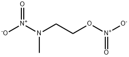 2-(methylnitroamino)ethyl nitrate Struktur