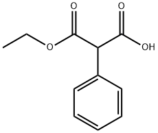フェニルマロン酸1-エチル 化学構造式