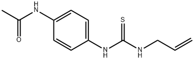 1-(4-acetaMidophenyl)-3-allylthiourea Structure