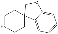 2H-スピロ[1-ベンゾフラン-3,4'-ピペリジン] 化学構造式
