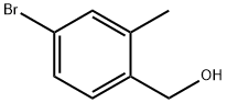 (4-溴-2-甲基苯基)甲醇, 17100-58-2, 结构式