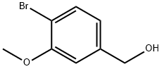 4-ブロモ-3-メトキシベンゼンメタノール 化学構造式