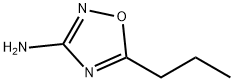 5-プロピル-1,2,4-オキサジアゾール-3-アミン 化学構造式