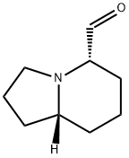 5-Indolizinecarboxaldehyde, octahydro-, (5S-trans)- (9CI) Struktur
