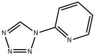 Pyridine, 2-(1H-tetrazol-1-yl)- (9CI) Structure