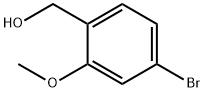 4-溴-2-甲氧基苯甲醇, 17102-63-5, 结构式