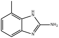 4-METHYL-1H-BENZO[D]IMIDAZOL-2-AMINE HYDROBROMIDE 化学構造式