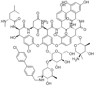 ORITAVANCIN Struktur