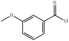 3-METHOXYBENZOYL CHLORIDE Structure