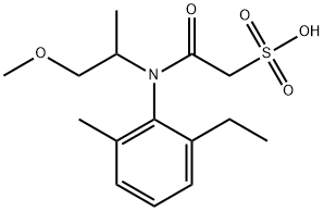メトラクロルESA 化学構造式