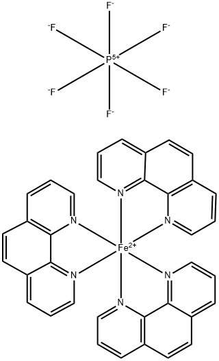 IRON II TRIS(1,10-PHENANTHROLINE) HEXAFLUOROPHOSPHATE Structure
