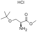 O-tert-ブチル-L-セリンメチル塩酸塩 化学構造式