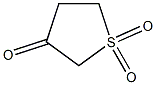 3-氧代-1,1-二氧代四氢噻吩 结构式