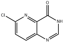 6-クロロピリド[3,2-D]ピリミジン-4(3H)-オン 化学構造式