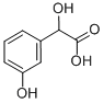 2-ヒドロキシ-2-(3-ヒドロキシフェニル)酢酸 化学構造式