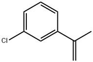 3-クロロ-α-メチルスチレン 化学構造式