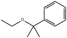 1-(1-エトキシ-1-メチルエチル)ベンゼン 化学構造式