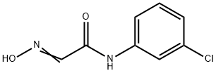 N-(3-CHLORO-PHENYL)-2-[(E)-HYDROXYIMINO]-ACETAMIDE 化学構造式