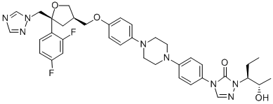 Posaconazole Structure