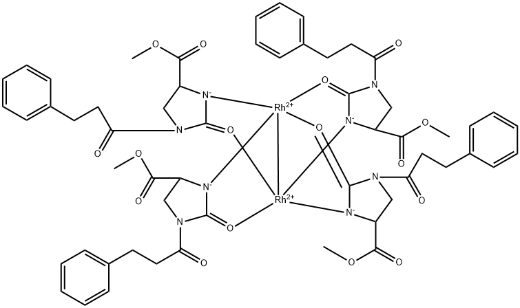 171230-55-0 (4S)-铑,四基色[Μ-[甲基2-氧代-1-(1-氧代-3-苯基丙基)-4-咪唑啉羧基-N3:O2]]二-(RH-RH)