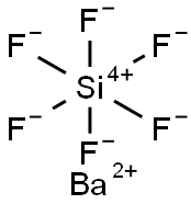 六フッ化ケイ酸バリウム