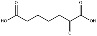 2-オキソヘプタン二酸 化学構造式