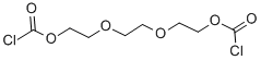 3,6-ジオキサオクタン-1,8-ジオールビス(クロロホルマート) 化学構造式