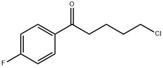 5-氯-1-(4-氟苯基)-1-氧代戊烷, 17135-46-5, 结构式