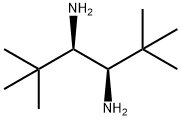(R,R)-3,4-DIAMINO-2,2,5,5-TETRAMETHYLHEXANE Structure