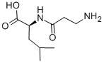 H-BETA-ALA-LEU-OH Structure