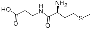 N-BETA-丙氨酰-L-蛋氨酸, 17136-27-5, 结构式