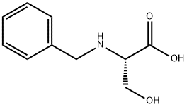 L-N-苄基丝氨酸 结构式