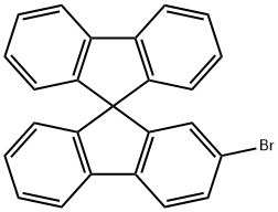 2-ブロモ-9,9'-スピロビ[9H-フルオレン] 化学構造式
