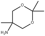 1,3-Dioxan-5-aMine, 2,2,5-triMethyl- Structure