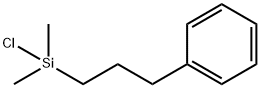 CHLORODIMETHYL(3-PHENYLPROPYL)SILANE Struktur
