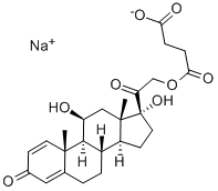 3,20-ジオキソ-1,4-プレグナジエン-11β,17,21-トリオール21-(4-ソジオオキシ-4-オキソブチラート)